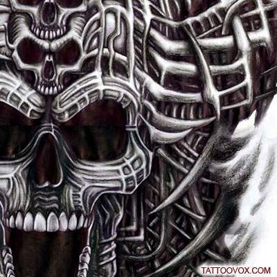 Skull Tattoo Design Isolate Stock Vector - Illustration of background,  pirate: 40467187