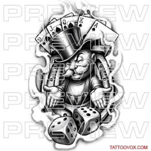 Monopoly Man Rich Uncle lucky tattoo ideas buy download