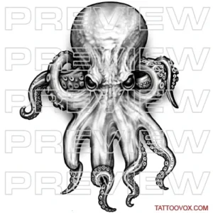 Stunning Octopus Hand Tattoo Drawing tattoovox buy download