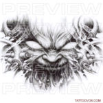 Tattoo Machines Demon design