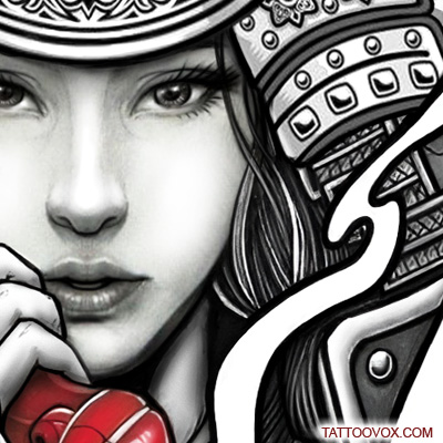 beautiful samurai warrior woman tattoo ideas tattoovox japanese dragon