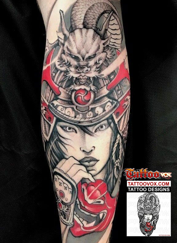 Japanese Girl Tattoo | InkStyleMag