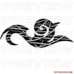 Tribal Tattoo Art design